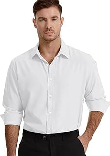 Solid Wrinkle-Free Men's Dress Shirt