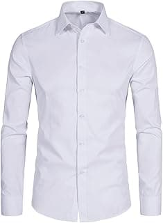 Men's Slim Fit Formal Dress Shirt