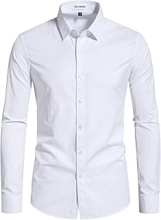 Stain Sheild Stretch Slim Fit Dress Shirt
