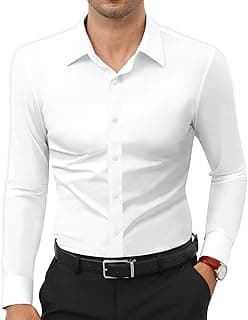 Slim Fit Long Sleeve Dress Shirt