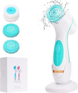 Dual-Rotation Facial Cleansing Brush