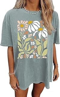 Vintage Floral Graphic T-Shirt