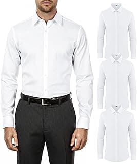 Men's Non-Iron Slim Fit Dress Shirt