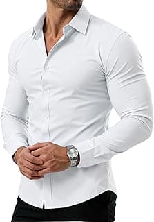 Stain-Proof Slim Fit Dress Shirt