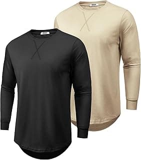 Men's Cotton Hipster Longline Tee