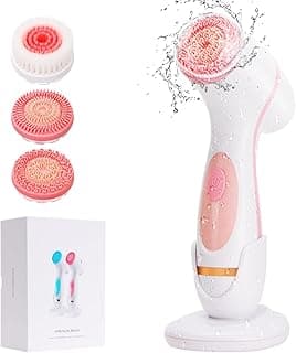 Dual-Rotation Facial Cleansing Brush