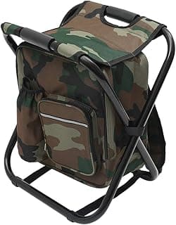 Portable Backpack Chair with Cooler Bag