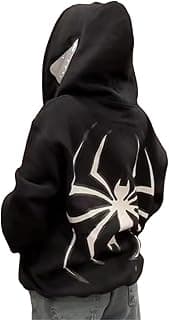 Spider Graphic Oversized Hoodie