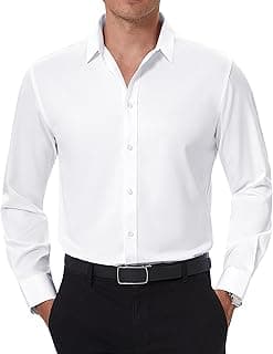 Stain Shield Men's Slim Fit Dress Shirt