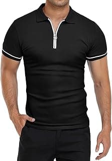 Men's Casual Lapel Neck Polo Shirt