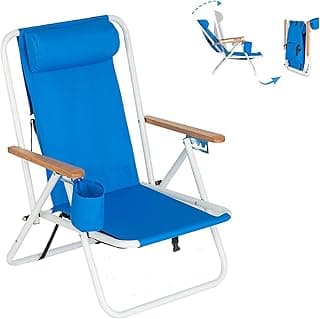 Portable Camping Chair with Backpack Straps
