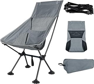 IEJ Ultralight High-Back Camping Chair