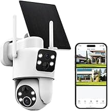 360° Pan/Tilt Solar Security Camera