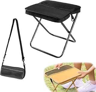 Compact Foldable Backpack Stool