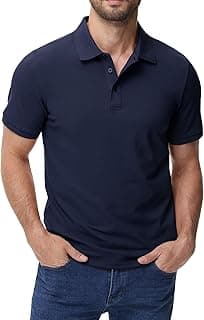 Cotton Short Sleeve Men's Polo Shirt
