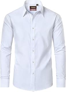Wrinkle-Free Men's Long Sleeve Dress Shirt