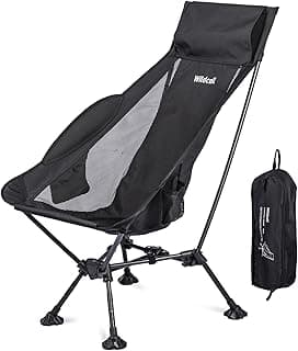 WildCall Lightweight Folding High Back Camping Chair