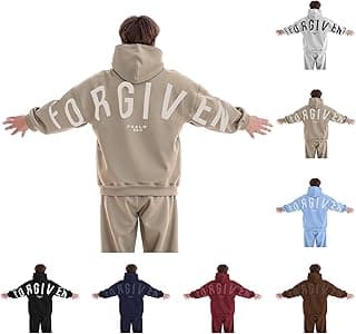 Letter Print Graphic Hooded Sweatshirt