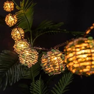 Boho Rope Lantern String Lights