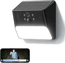 Cinnado Outdoor Camera Wireless-2.4G 2K Solar Wall Light