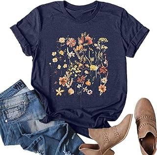 Sunflower Dandelion Graphic T-Shirt