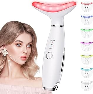 Galvanic Red Light Therapy Face and Neck Massager