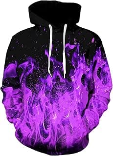 3D Graphics Mens Hoodie with Pockets