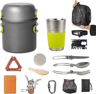 Camping Cookware Mess Kit