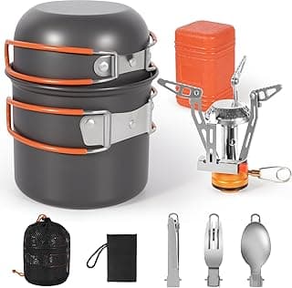 REDCAMP Stainless Steel Camping Mess Kit