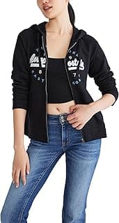 Women's Aero Logo Full Zip Hoodie - Circle/Scripts