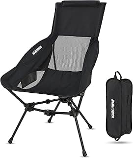 Marchway Lightweight Folding High Back Camping Chair