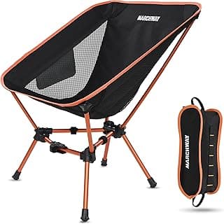 MARCHWAY Lightweight Folding Camping Chair