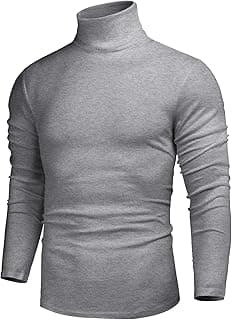 Men's Casual Slim Fit Turtleneck Sweater