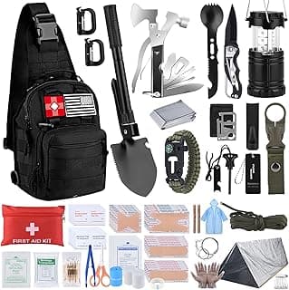 Emergency Survival Kit with First Aid Gear