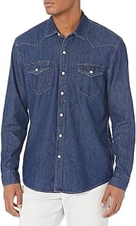 Men's Regular-Fit Denim Shirt