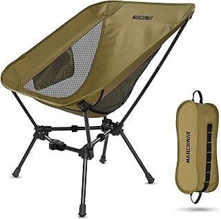 MARCHWAY Lightweight Folding Camping Chair